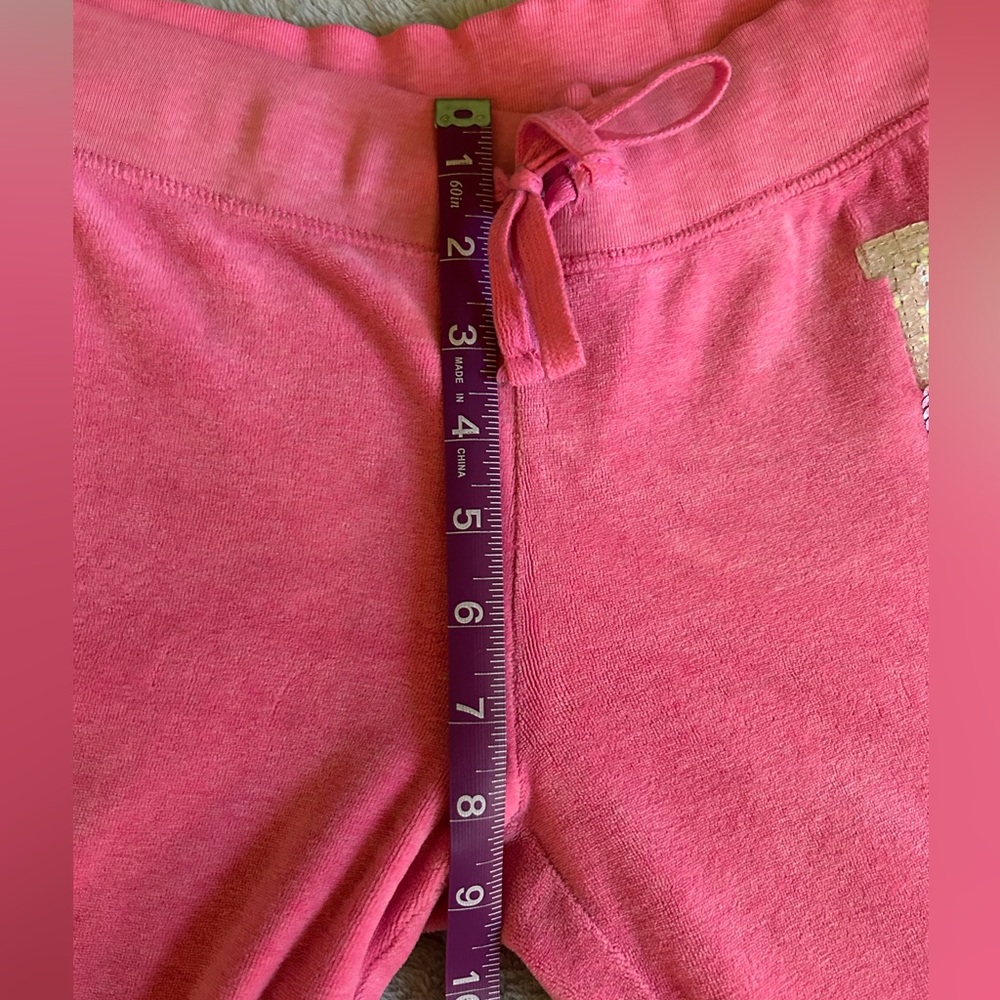 Justice Pink Sequined Comfy Pants - Picture 3 of 12